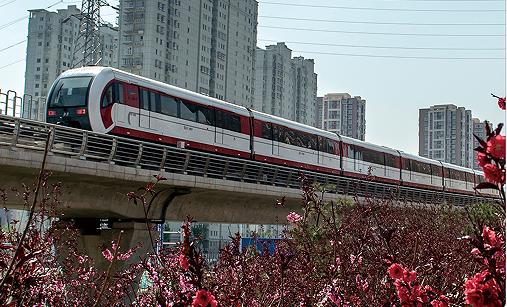 北京S1线中低速磁浮列车