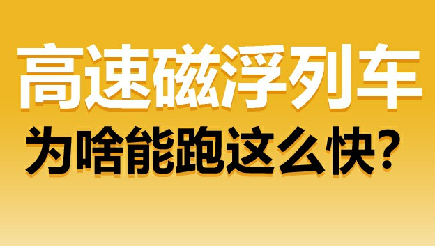 高速磁浮列车“贴地飞行”的秘诀