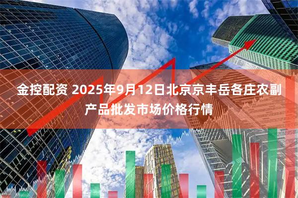 金控配资 2025年9月12日北京京丰岳各庄农副产品批发市场价格行情